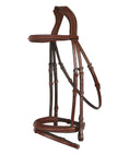 Load image into Gallery viewer, ExionPro Designer Fancy Stitched Bridle with Flash and Rubber Reins
