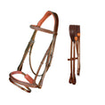 Load image into Gallery viewer, ExionPro Designer Fancy Stitched Bridle with Flash and Rubber Reins
