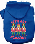 Load image into Gallery viewer, Let's Get Crackin' Nutcracker Christmas Pet Hoodie
