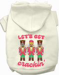 Load image into Gallery viewer, Let's Get Crackin' Nutcracker Christmas Pet Hoodie
