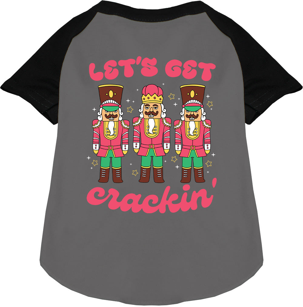 Let's Get Crackin' Pet Raglan Shirt
