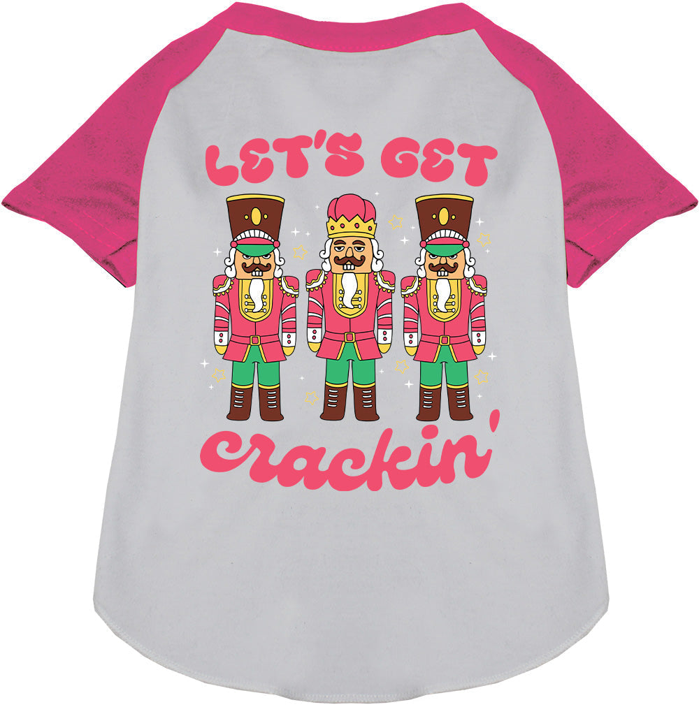 Let's Get Crackin' Pet Raglan Shirt