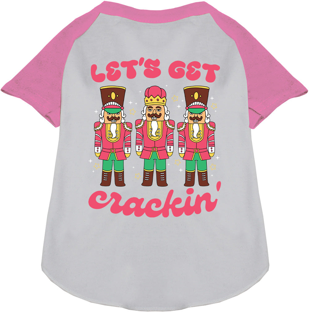 Let's Get Crackin' Pet Raglan Shirt