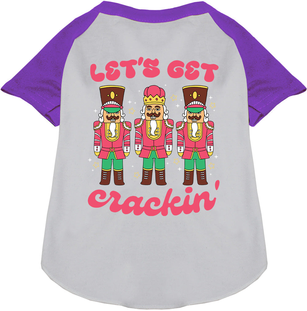 Let's Get Crackin' Pet Raglan Shirt
