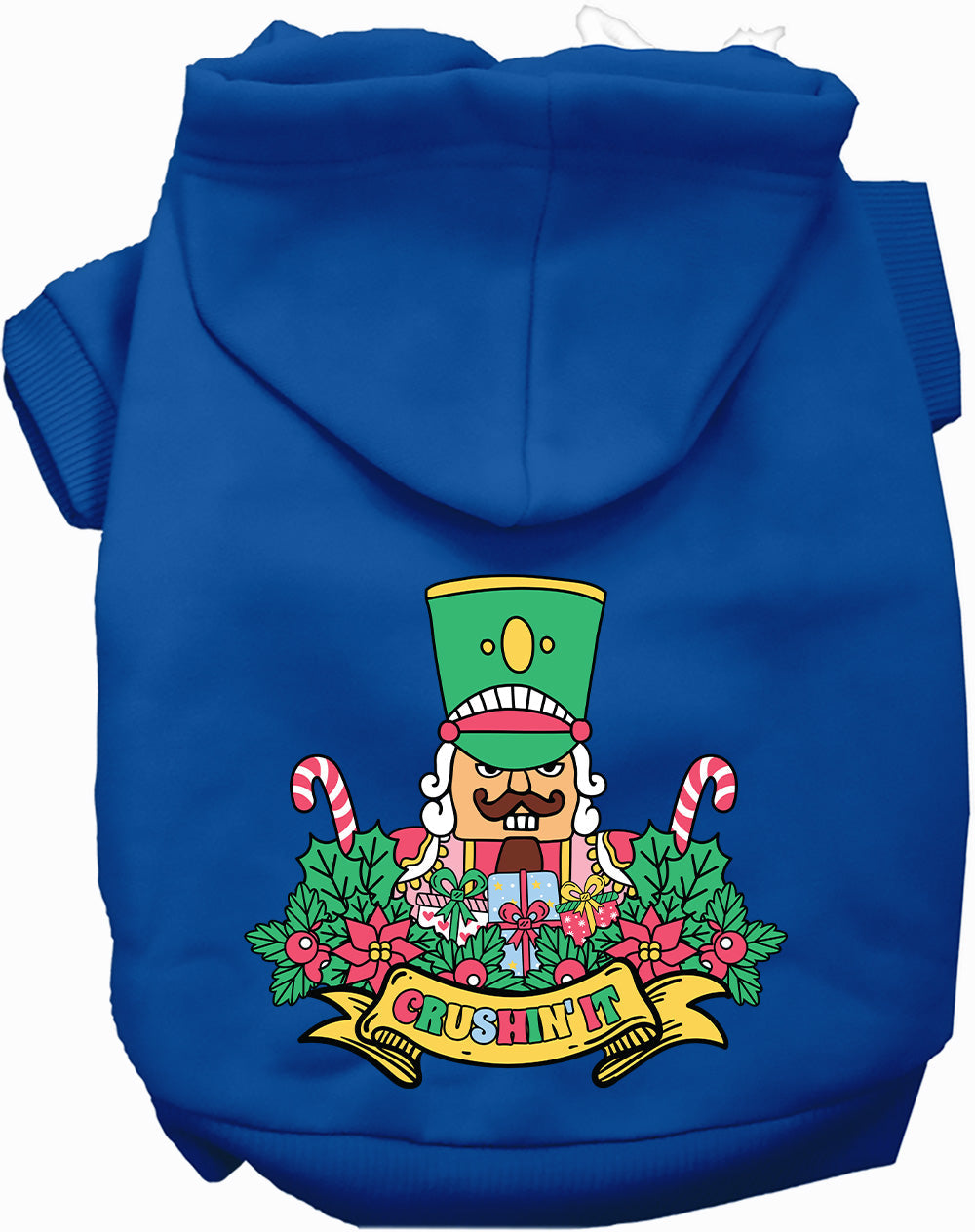 Crushin' It Nutcracker Style Christmas Pet Hoodie