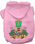 Load image into Gallery viewer, Crushin' It Nutcracker Style Christmas Pet Hoodie

