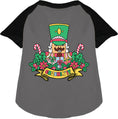 Load image into Gallery viewer, Crushin' It Nutcracker Style Pet Raglan Shirt
