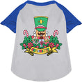 Load image into Gallery viewer, Crushin' It Nutcracker Style Pet Raglan Shirt
