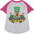 Load image into Gallery viewer, Crushin' It Nutcracker Style Pet Raglan Shirt
