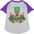 Load image into Gallery viewer, Crushin' It Nutcracker Style Pet Raglan Shirt
