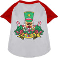 Load image into Gallery viewer, Crushin' It Nutcracker Style Pet Raglan Shirt
