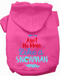 Load image into Gallery viewer, Ain't No Man Like a Snowman Pet Hoodie
