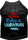 Load image into Gallery viewer, Ain't No Man Like a Snowman Pet Shirt
