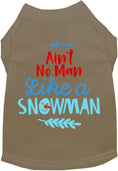 Load image into Gallery viewer, Ain't No Man Like a Snowman Pet Shirt
