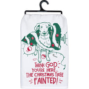 Kitchen Towel - Christmas Tree Fainted