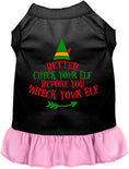 Load image into Gallery viewer, Check Your Elf Christmas Pet Dress
