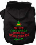 Load image into Gallery viewer, Check Your Elf Christmas Pet Hoodie
