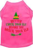 Load image into Gallery viewer, Check Your Elf Pet Shirt
