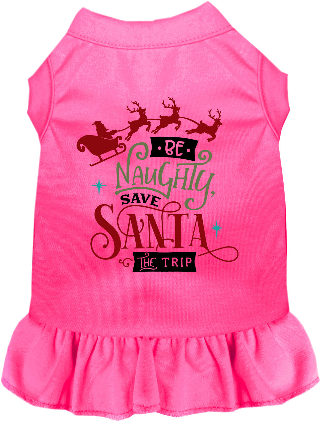 Save Santa the Trip Pet Dress