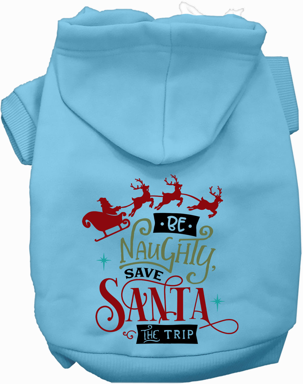 Save Santa the Trip Christmas Pet Hoodie