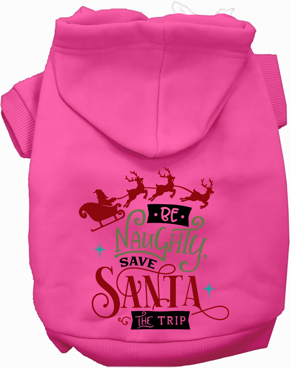 Save Santa the Trip Christmas Pet Hoodie