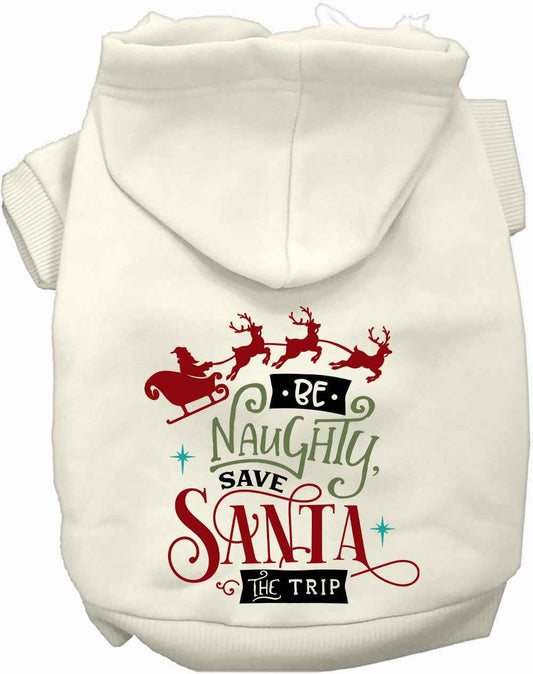 Save Santa the Trip Christmas Pet Hoodie