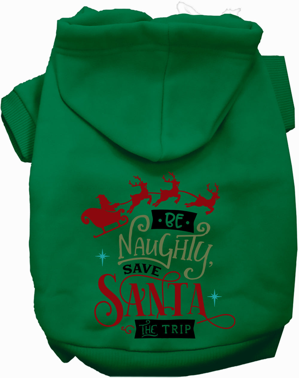 Save Santa the Trip Christmas Pet Hoodie