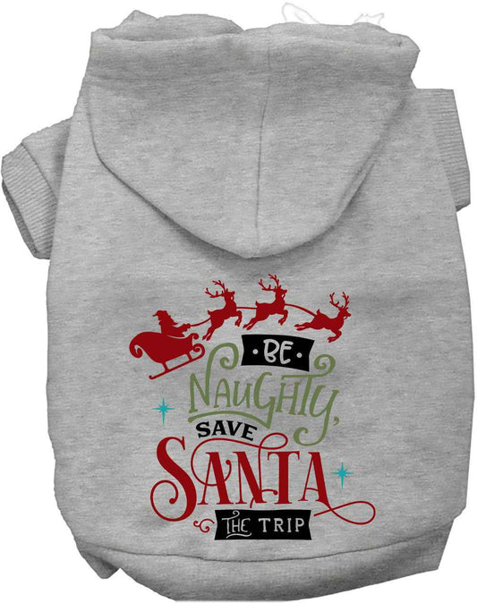 Save Santa the Trip Christmas Pet Hoodie