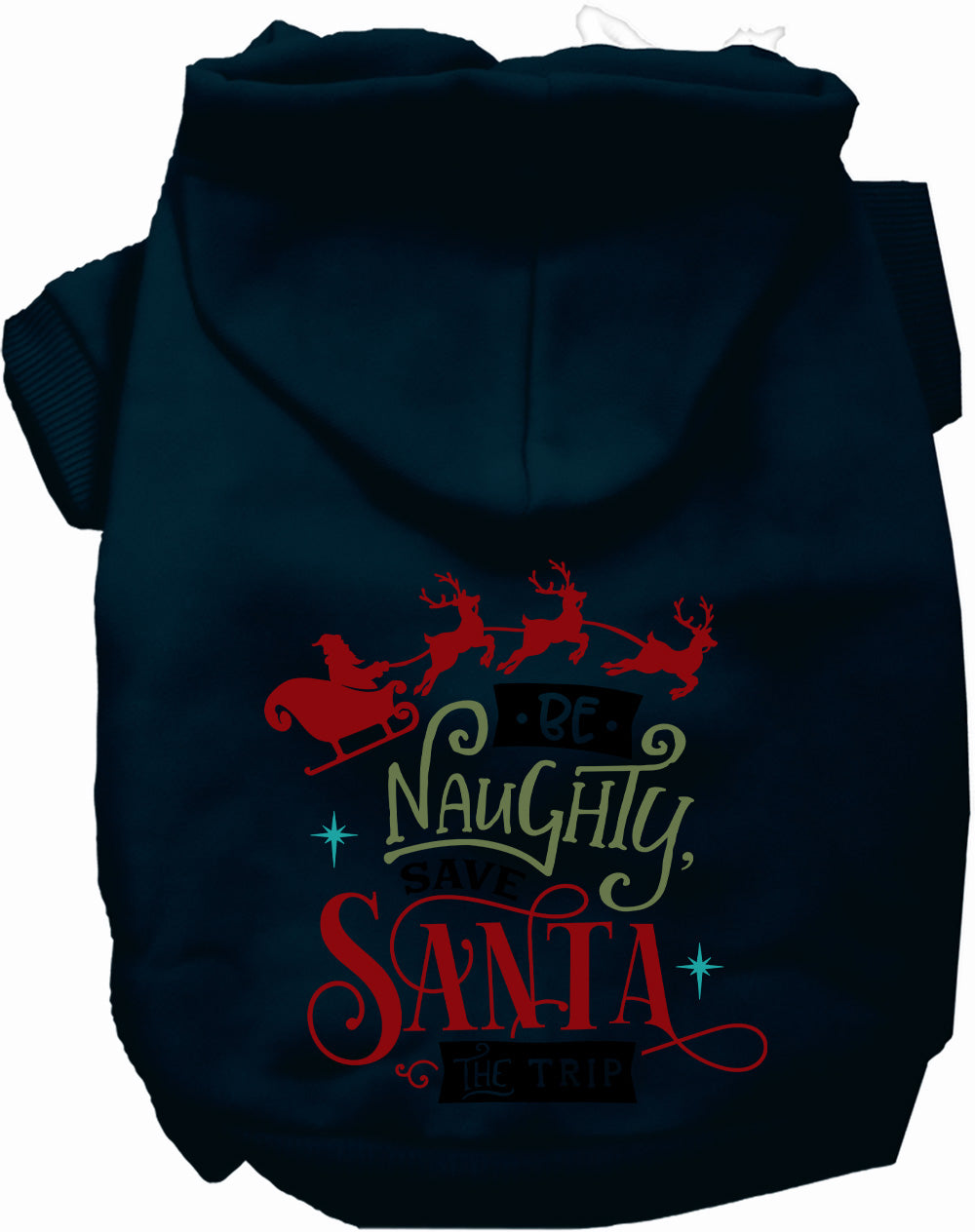 Save Santa the Trip Christmas Pet Hoodie