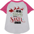 Load image into Gallery viewer, Save Santa the Trip Pet Raglan Shirt
