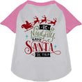 Load image into Gallery viewer, Save Santa the Trip Pet Raglan Shirt
