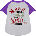 Load image into Gallery viewer, Save Santa the Trip Pet Raglan Shirt
