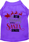 Load image into Gallery viewer, Save Santa the Trip Pet Shirt
