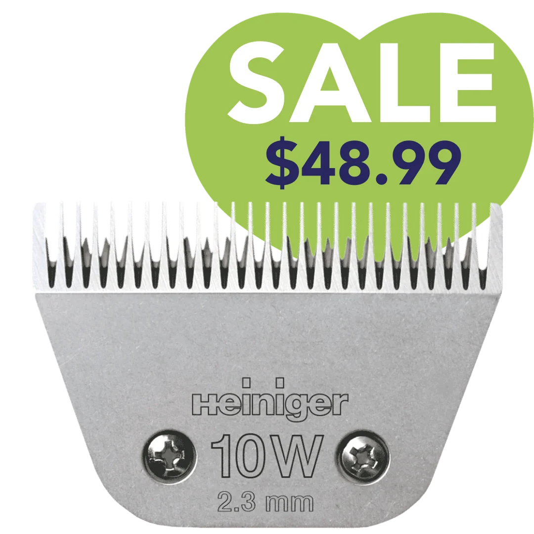 Pet #10W Clipper Blade 2.3 mm by Heiniger