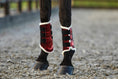 Load image into Gallery viewer, Electric Red Brushing Boots
