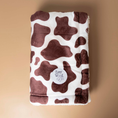 Load image into Gallery viewer, Chocolate Cow Dog Blanket
