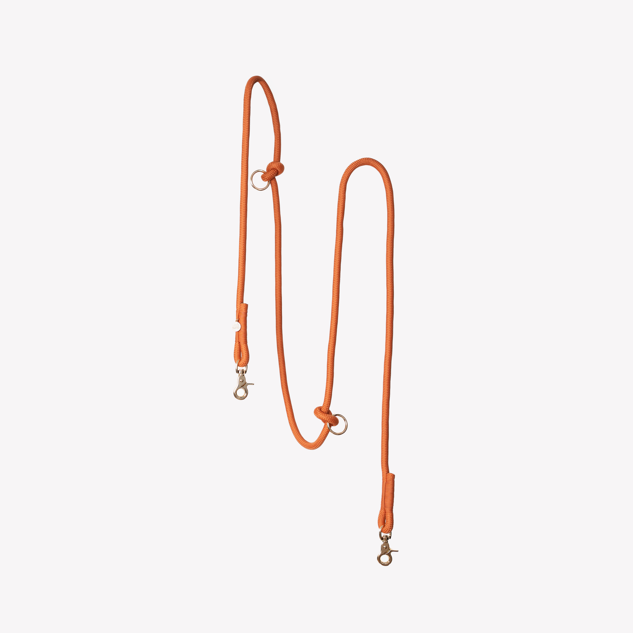 'Terracotta' - Hands Free Braided Leash 