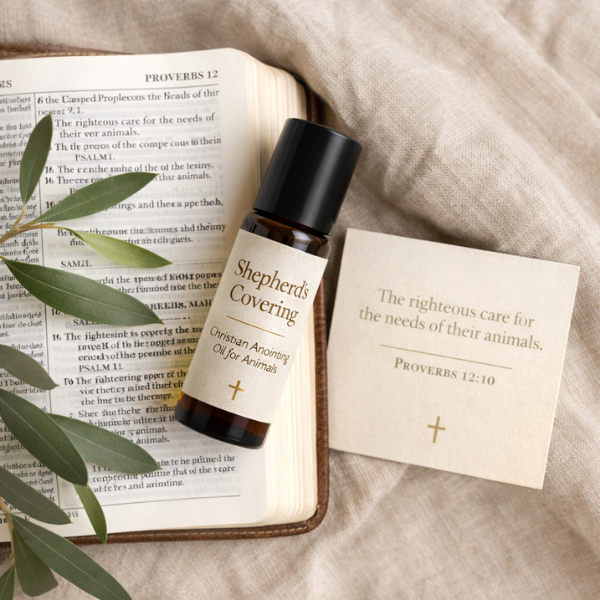 Covenant of Home-Christian Anointing Oil for Animals (10ml Roll-On)