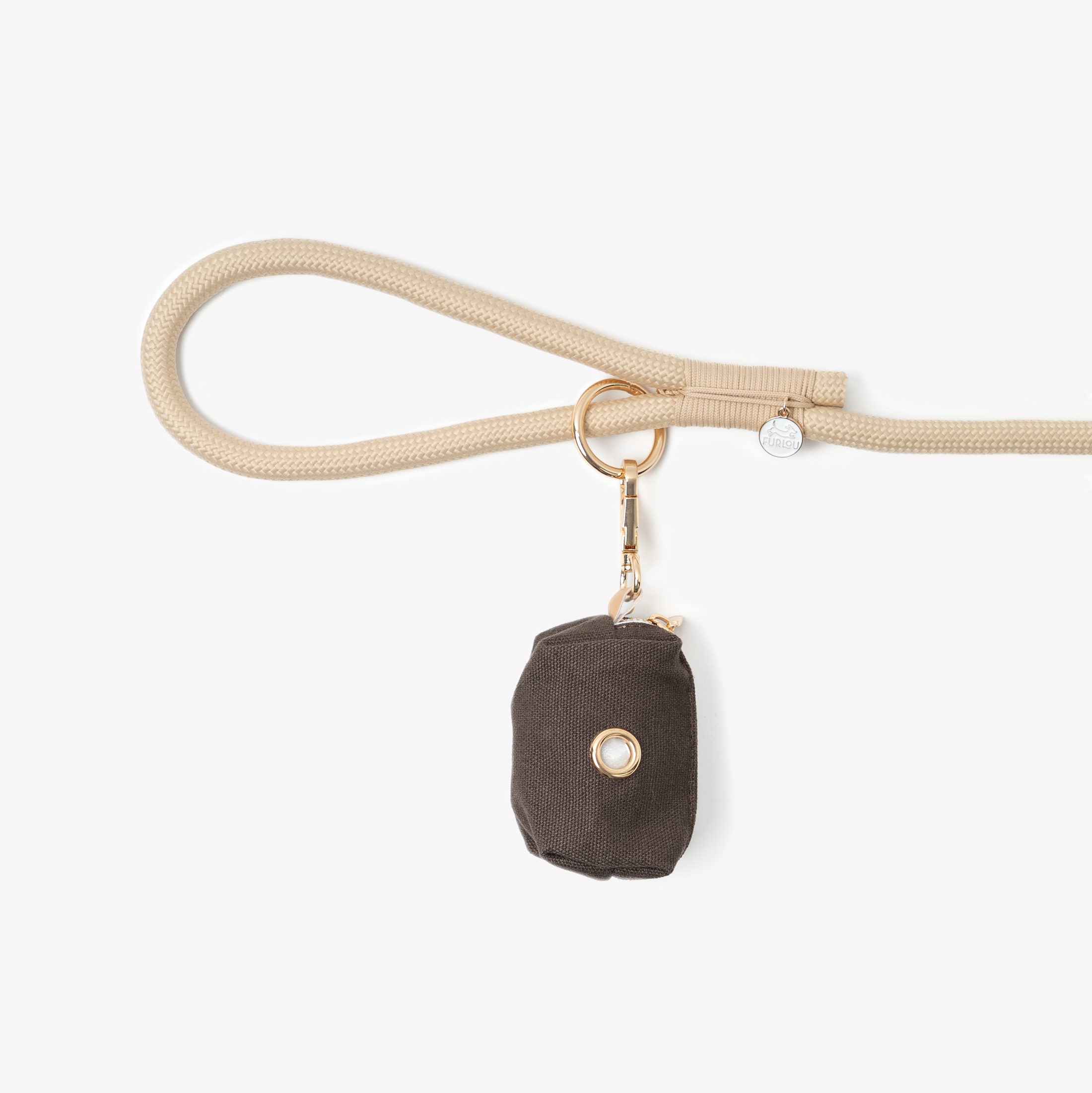 'Brown' - Poop Bag Holder 