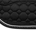 Load image into Gallery viewer, Equine Couture Luxe Saddle Pad with White Sherpa Fleece Lining - image 10

