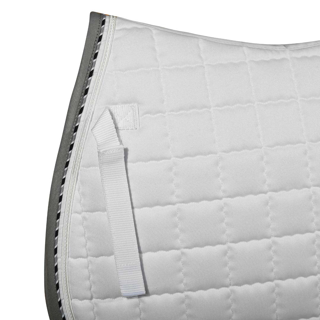 Equine Couture Coolmax Plush White Saddle Pad - image 3