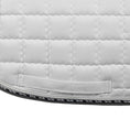 Load image into Gallery viewer, Equine Couture Coolmax Plush White Saddle Pad - image 4
