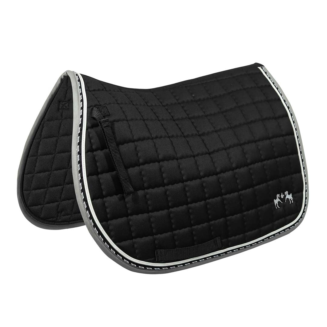 Equine Couture Coolmax Plush White Saddle Pad - image 7