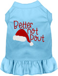 Load image into Gallery viewer, Better Not Pout Christmas Pet Dress
