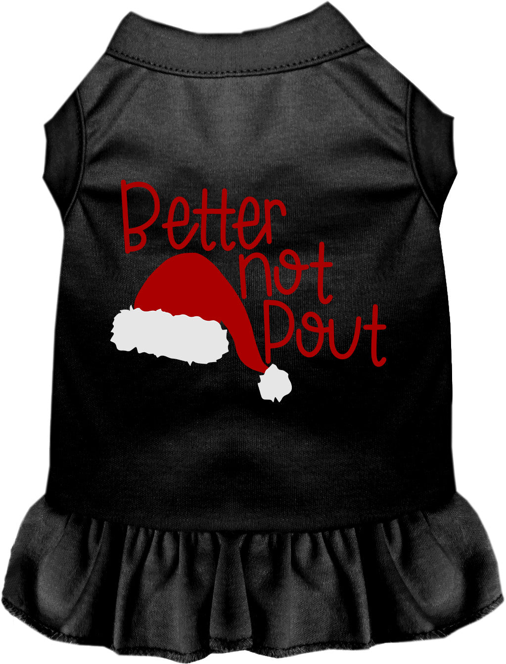 Better Not Pout Christmas Pet Dress