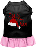 Load image into Gallery viewer, Better Not Pout Christmas Pet Dress
