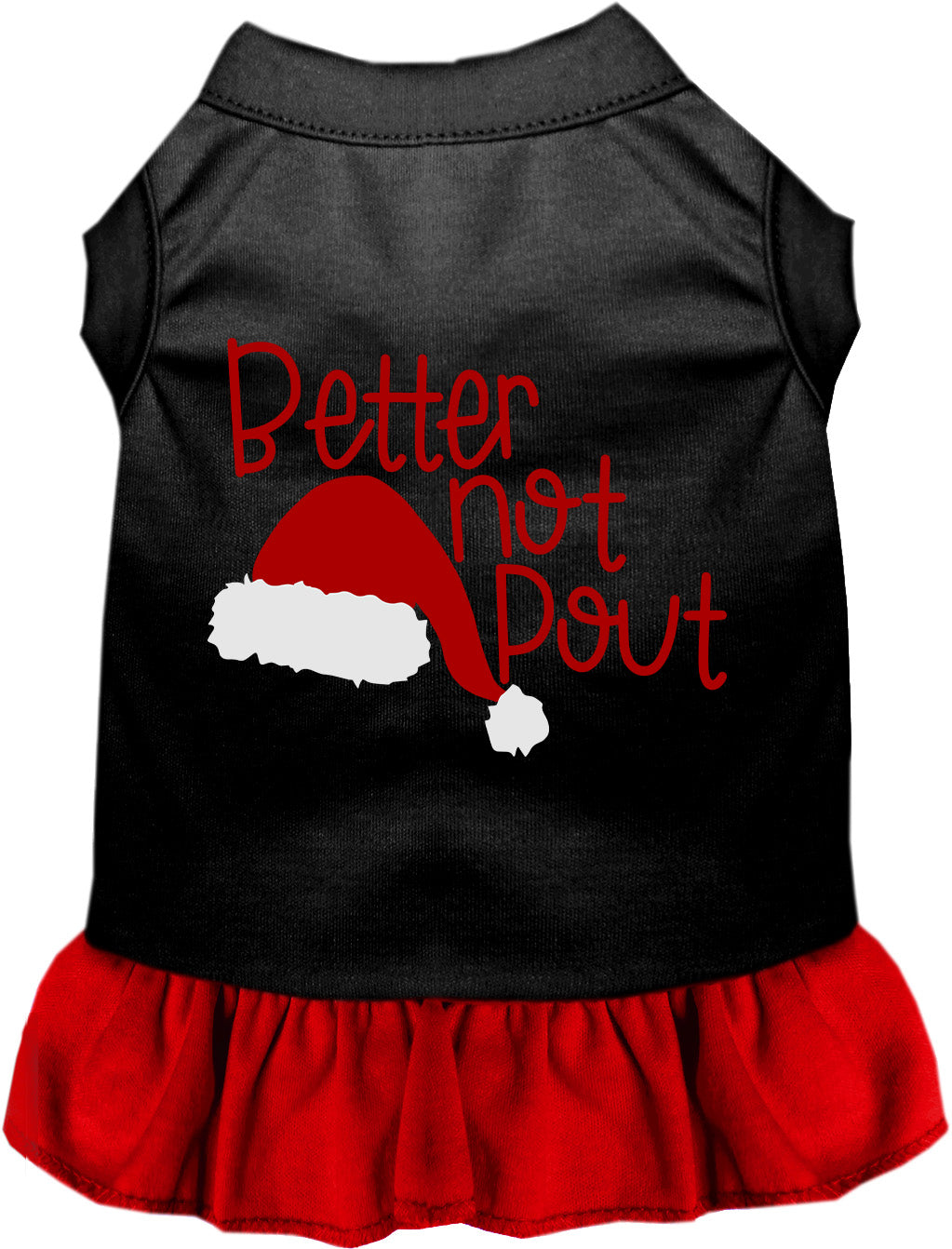 Better Not Pout Christmas Pet Dress