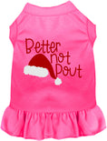 Load image into Gallery viewer, Better Not Pout Christmas Pet Dress
