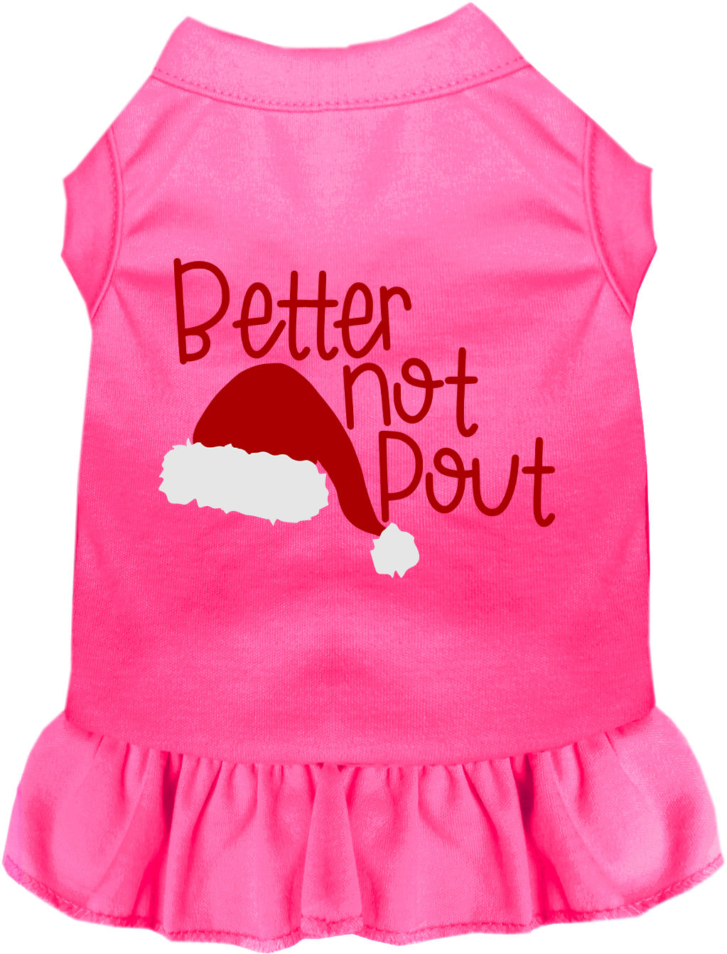 Better Not Pout Christmas Pet Dress