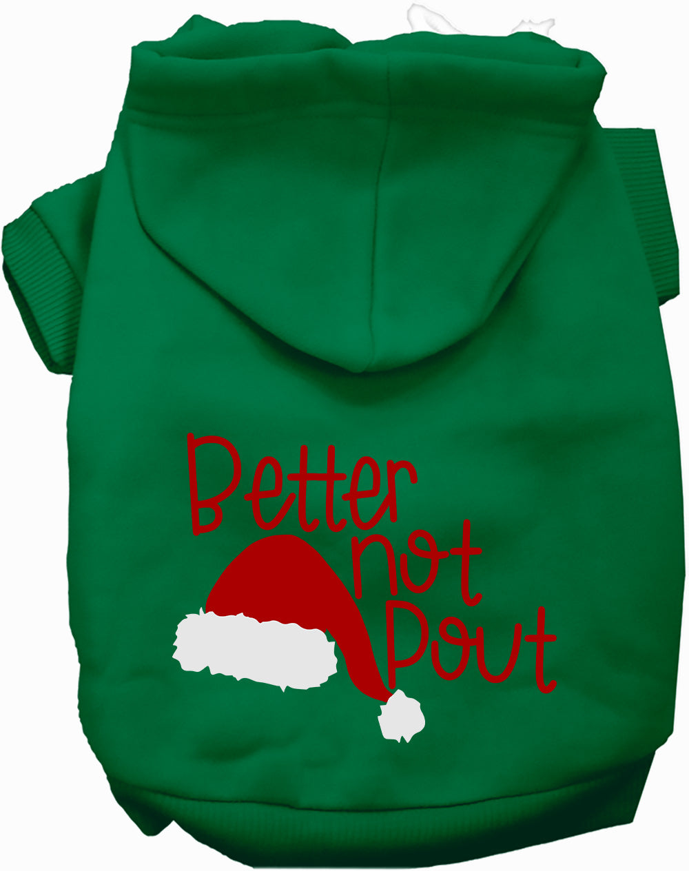 Better Not Pout Christmas Pet Hoodie